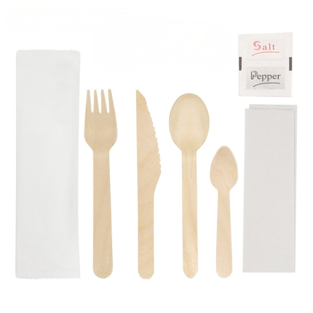 Wooden Cutlery Pack (Salt & Pepper)